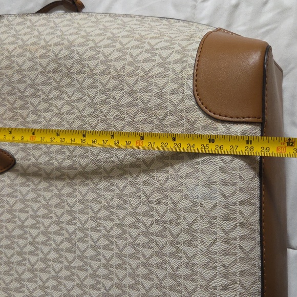 Michael Kors Tan and Brown Signature Tote - Picture 7 of 7